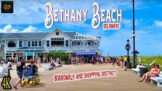 Bethany Beach Delaware Boardwalk [4K]