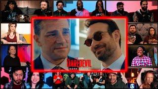 MCU Fans React To MATT AND OFFICER POWELL FUNNY SCENE | Daredevil Born Again Ep 3 Reaction Mashup