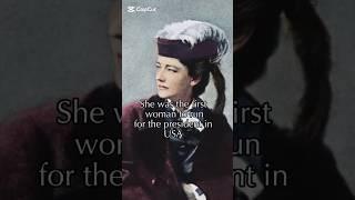 Victoria Woodhull #history #art  #womeninhistory