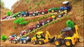 Mini tractor trolley videos | tractor jcb video | jcb video |Jcb cartoon |jcb gadi | tractor cartoon