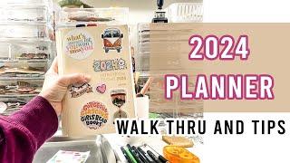 2024 Hobonichi Cousin | Planner Walk Thru and Tips for Journaling