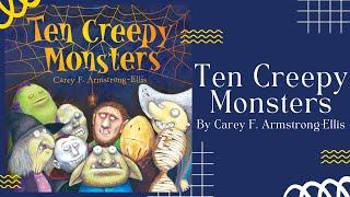  Ten Creepy Monsters  Halloween Stories for Kids Read Aloud [ READ ALONG VIDEO ]