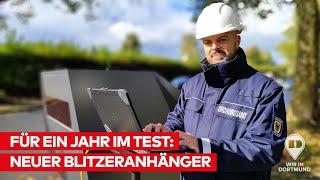 Für ein Jahr im Test: Mobiler Blitzeranhänger steht zunächst an der Kuithanstraße