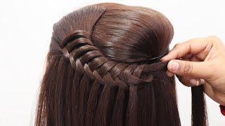 3 Easy Hairstyles for Every Hair type | Most Beautiful hairstyle for Girls | Open Hairstyle