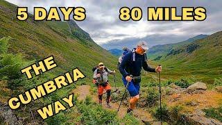 #cumbriaway #lakedistrict #backpacking FIVE DAYS..80 MILES..BACKPACKING THE CUMBRIA WAY..PART 1..