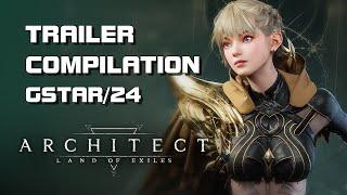 Architect: Land of Exiles - Trailer Compilation - G-Star 2024 - PC/Mobile - KR