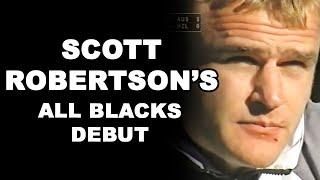 Scott Robertson's All Blacks Debut