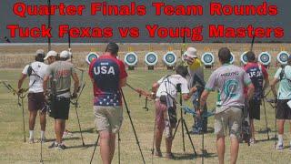 Quarter Finals Team Rounds Tuck Fexas vs Young Masters USA Archery Outdoor Nationals 2024