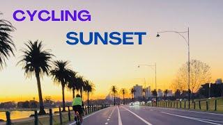 Breath Takingly Beautiful Sunset view  from Cycling – part 2
