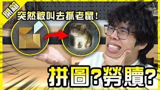 鼠哥再臨！解PUZZEL解一半去抓老鼠是什麼體驗？【胡買海開】