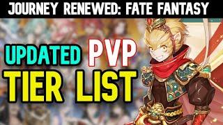 Journey Renewed: Fate Fantasy -  Updated PVP Tier List