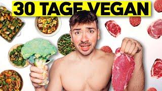 Ich war 30 Tage vegan - Das ist mit meinem Körper & meinen Blutwerten passiert | Selbstexperiment