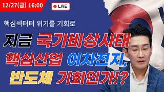 지금 국가비상사태 핵심산업 이차전지,반도체 기회인가!? [241227] #트럼프 #나스닥 #코스피 #코스닥 #에코프로 #포스코퓨처엠 #포스코홀딩스 #lg화학