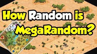 How does MegaRandom work? (Aoe2 map analysis)