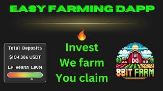 Yield farming doesn't get easier - Swap X and 8 Bit Farm Online