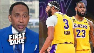 FIRST TAKE | LeBron is burden Anthony Davis overload - Stephen A Smith on Lakers lost 3 of last 4 gm