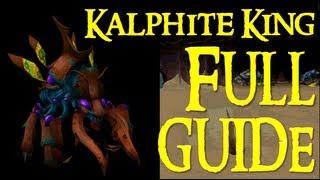 Kalphite King Guide! Preparation, getting there, his attacks and strategies to avoid them!