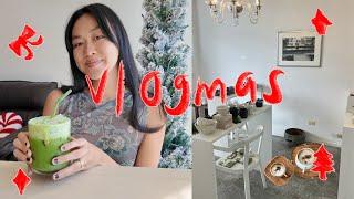 VLOGMAS 2024 ⭐ - (week 2) peppermint matcha recipe, costco run, black friday shopping