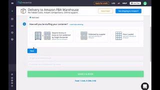 Freightos Walkthrough: FCL Shipments to Amazon FBA