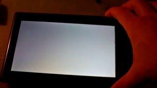 7" tablet screen problem