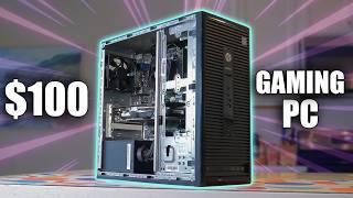 I Built A $100 Gaming PC in 2024...