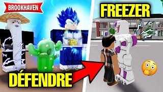 CACTUS DOIT DÉFENDRE UN ÉCOLIER DE FREEZER .... MAIS ! BROOKHAVEN RP - ROBLOX