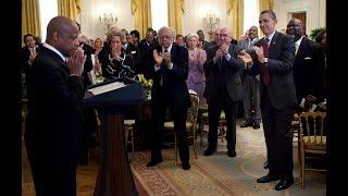 Wintley Phipps sings Amazing Grace for Barack Obama's National Prayer Service