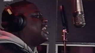 Biggie recording warning in the studio 1994