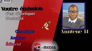 ANTENNE 14 SUR MMD MEDIA AVEC MAMADOU MANSOUR DIOP.....