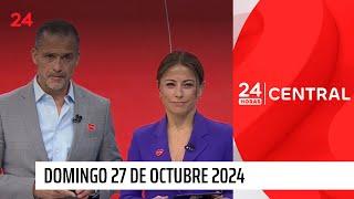 24 Horas Central - Domingo 27 de octubre 2024