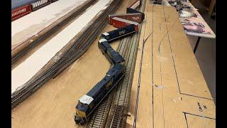 Ho Scale NS & CSX Model Train Compilation!