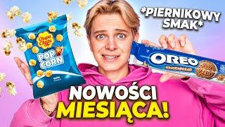 PIERNICZKOWE OREO?! TESTUJĘ NOWOŚCI SŁODYCZOWE Z LISTOPADA | Dominik Rupiński