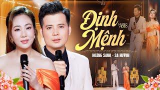 Định Mệnh - Hoàng Sanh ft Sa Huỳnh | Tuyệt Đỉnh Song Ca Hay Nhất 2025 OFFICIAL MV