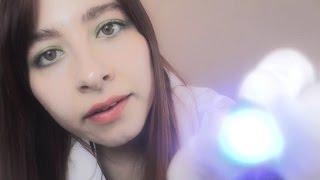 ASMR Role Play EXAMEN VIRTUAL NERVIOS CRANEALES//Cranial Nerve Exam in Spanish