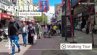 4K Karabük City Center Walking Tour | Turkey Walk 2023