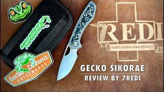 Gecko Customz Knifeworks Sikorae Review - The BEST Production Knife of 2024?!