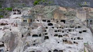 CAVE TOWN Vardzia Drone  4K  • Монастырь Вардзия   4K • ვარძია 4K