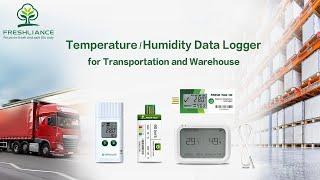 Temperature/Humidity Data Logger for Transportation and Warehouse