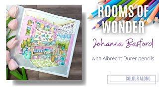 Colour Along | Rooms of Wonder by Johanna Basford | Origami Room