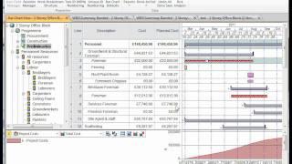 Creating a cashflow with Powerproject