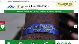 TRÁMITES EN LÍNEA POR EL WEBSITE DE LA ALCALDÍA DE CANDELARIA