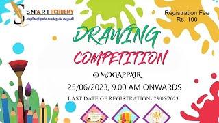 Drawing Competition - Smart Academy -Smart Tuition Centre - Mogappair- June 25, 2023 - 25/06/2023