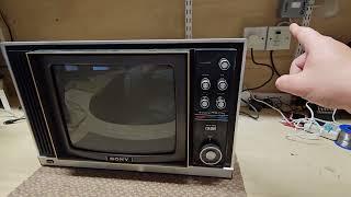 Its ALIVE!   Sony KV-1320 springs into life