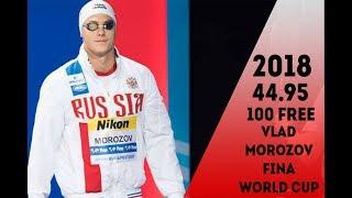 Vladimir Morozov 100 free 44.95 World Record - Full Race Singapore World Cup