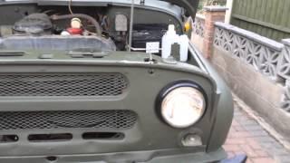 UAZ 469 - working lights