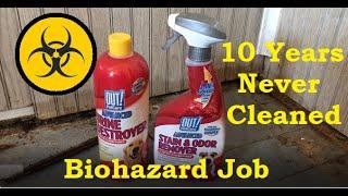 OUT Urine Destroyer and Pet Stain and Odor Remover Vs Worst Case Scenario House