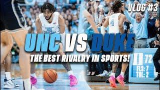 UNC vs Duke Full Day In The Life | RJ DAVIS VLOG #3