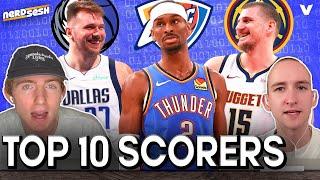 Top 10 Scorers in the NBA: Is Nikola Jokic, Luka Doncic or Shai Gilgeous-Alexander No. 1? | NerdSesh