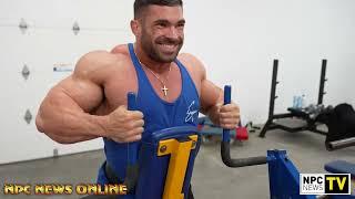 NPC NEWS ONLINE 2022 ROAD TO THE OLYMPIA – Derek Lunsford Training