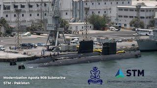 Turkey Delivered the first Agosta 90B Submarine, Modernized under Pakistan's Modernization Program